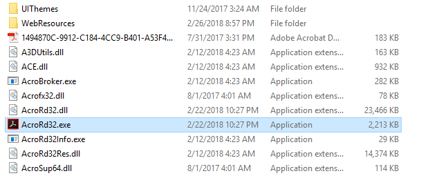 Düzeltme: Adobe Acrobat Reader DC yanıt vermiyor 3