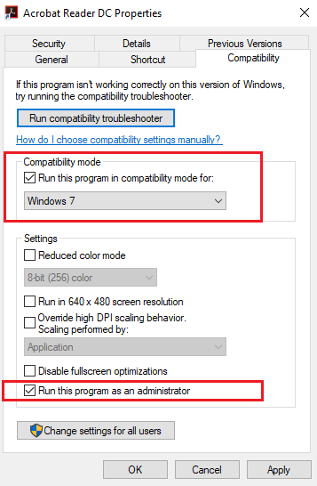 Düzeltme: Adobe Acrobat Reader DC yanıt vermiyor 2