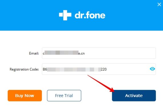 dr fone email and registration code 2018 unlock