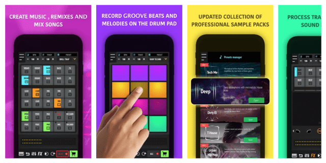 mixpads-android-app-ảnh chụp màn hình