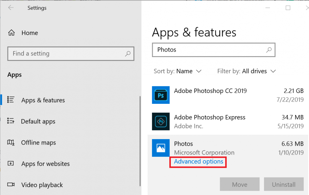 Windows    Zaustavljene su 10 fotografija za izvoz videa