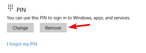 Windows 10 tambahkan PIN, tidak ada yang terjadi