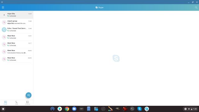 android skype