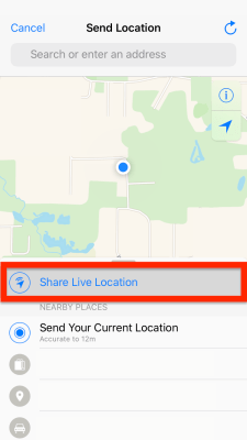 Cara memalsukan lokasi Anda di WhatsApp 6