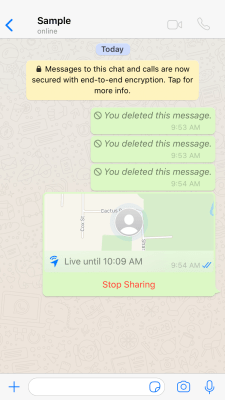 Cara memalsukan lokasi Anda di WhatsApp 8