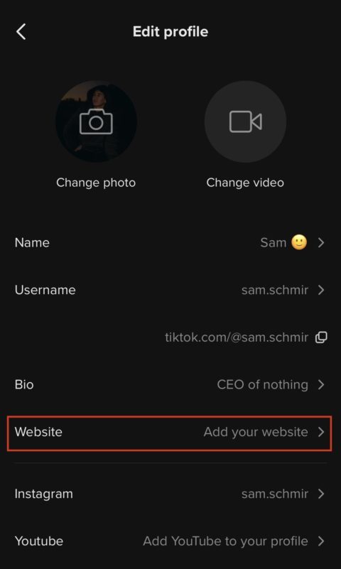 TikTok umožňuje niektorým používateľom pridávať odkazy na webové stránky v profiloch ...
