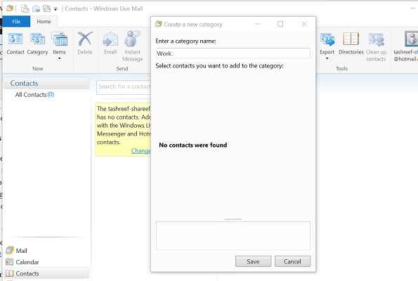 kirim banyak email di Windows Surat langsung