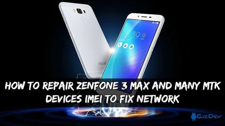 Cara memperbaiki Zenfone 3 MAX IMEI untuk memperbaiki jaringan [MTK device] 3