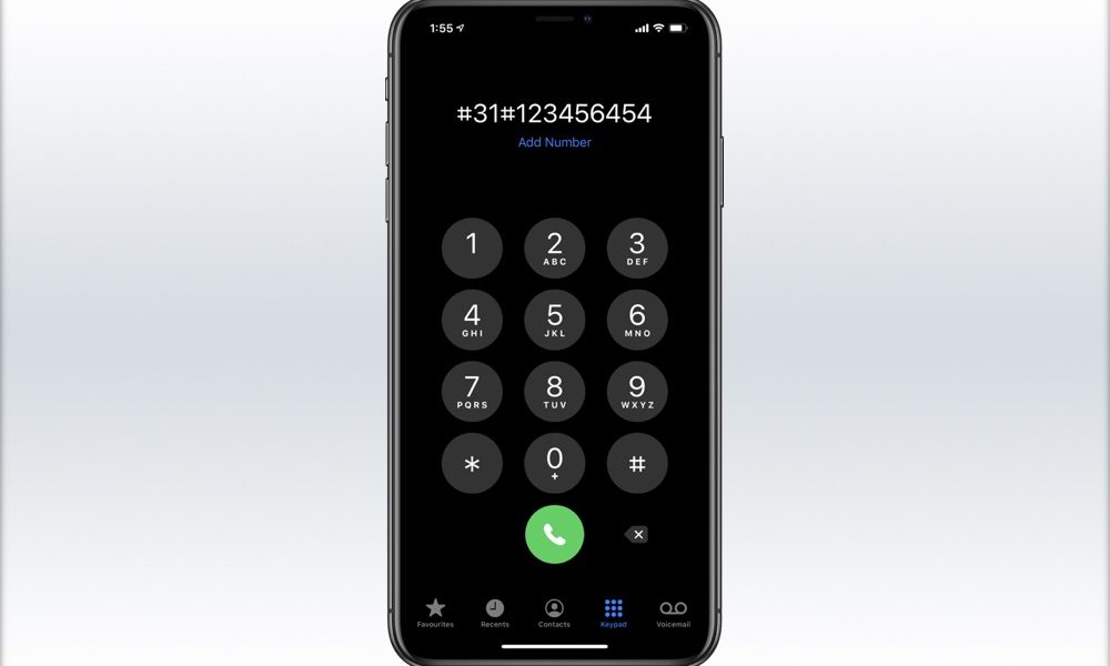 Как скрыть телефонные номера при звонке с iPhone 106