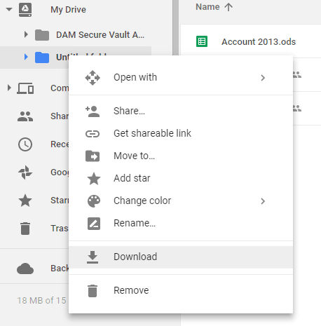 Berikut cara melihat ukuran folder untuk folder Google Drive 5
