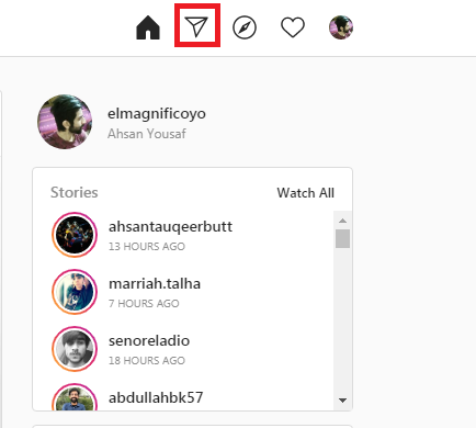Hur du skickar Instagram DM från din stationära / bärbara dator i enkla steg 3