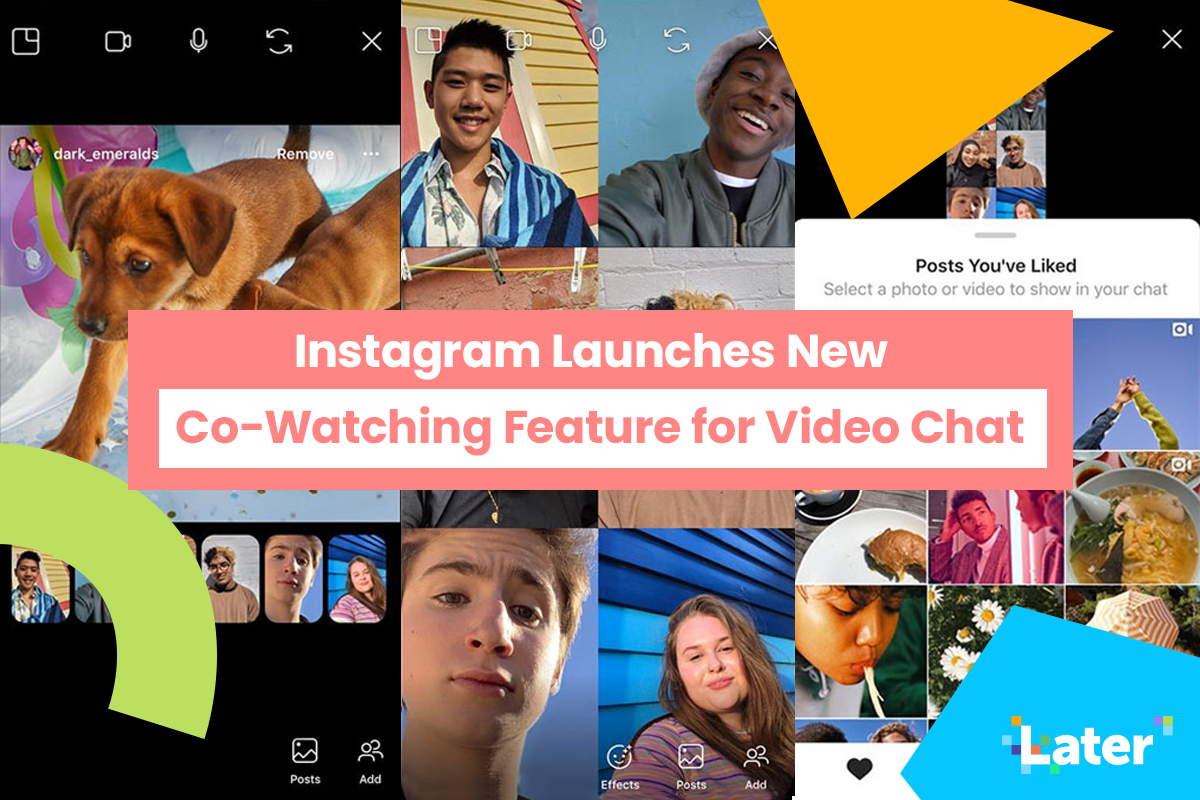 Instagram Co-monitoreo: Navegar Instagram con amigos por chat de video