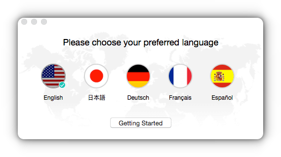 Выбрать язык