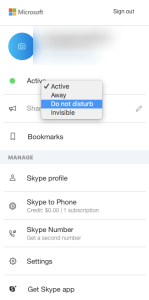 Как выключить Skype Читайте квитанции для мобильных устройств и настольных компьютеров 2