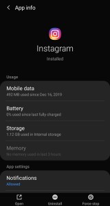 Instagram Tetap Gagal di Android - Apa yang harus dilakukan 2