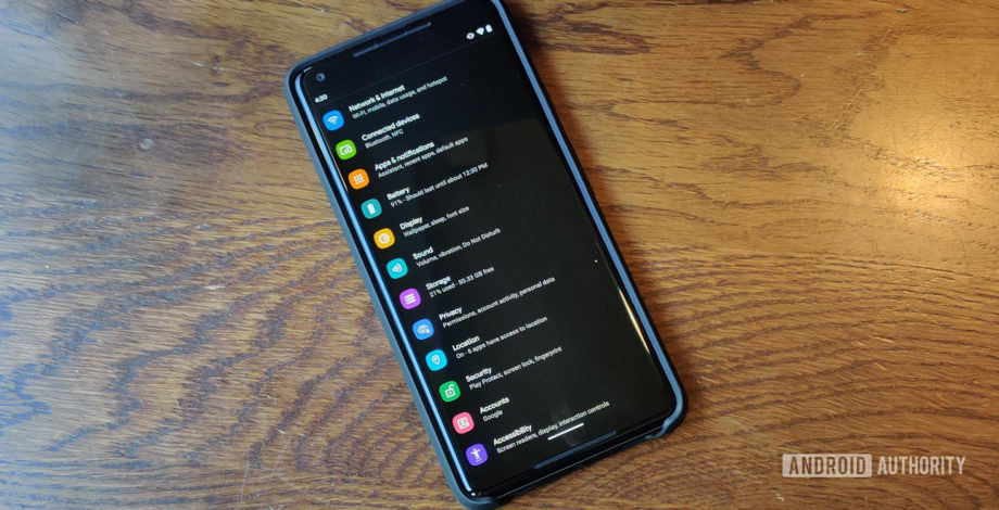 Kami menunjukkan kepada Anda cara mengaktifkan mode tema gelap Android 10 4