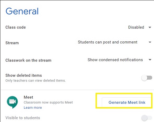Cara Mengundang Kelas Google Anda ke Rapat Google