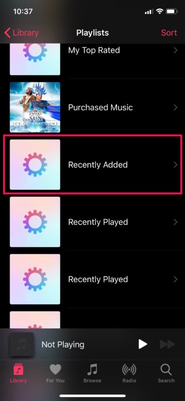 Cómo ver tus canciones agregadas recientemente en Apple Música