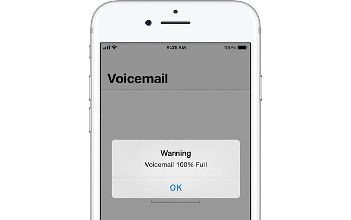 iPhone mengatakan pesan suara penuh tapi tidak, ini…