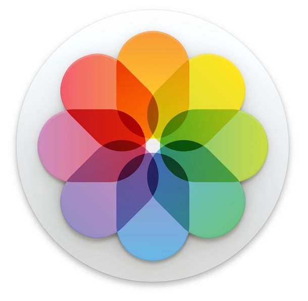 Photos app icon on Mac OS X