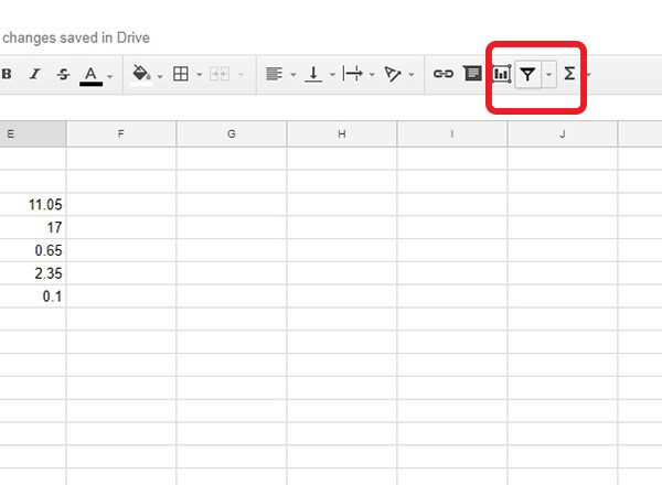 Cara menghapus semua baris dan kolom kosong di spreadsheet dari… 5