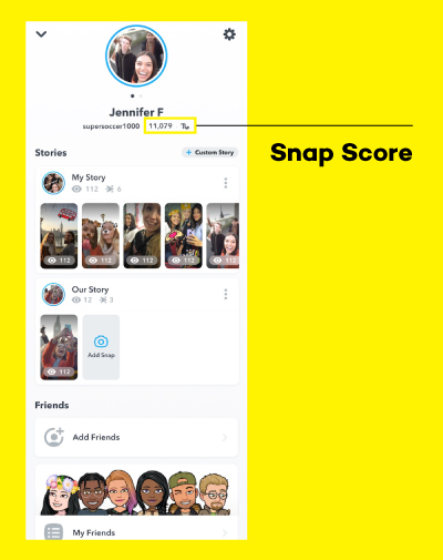 Bagaimana skor Snap di Snapchat bekerja « 12