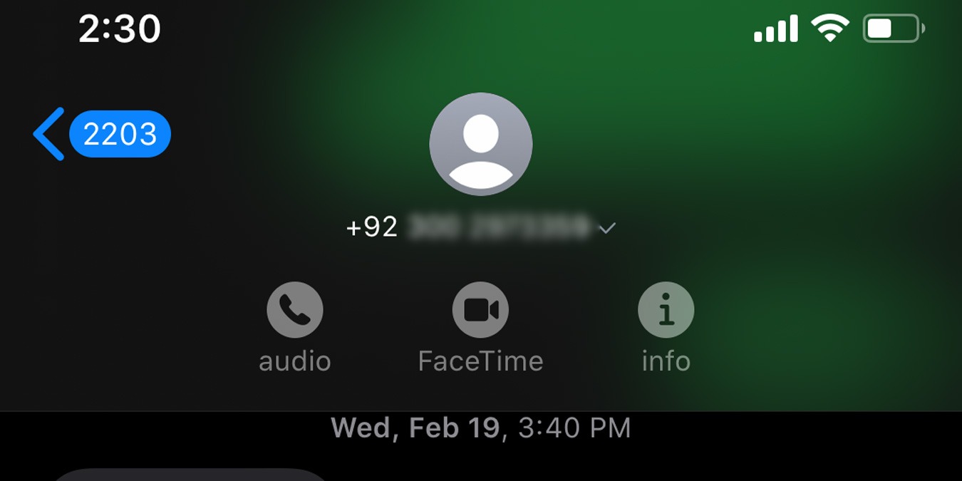 Cara memperbaiki nama kontak yang ditampilkan sebagai angka hanya di iOS 7