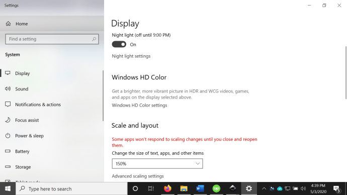 Cara membuat ikon desktop lebih kecil di 7