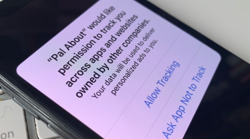 Ejemplo de cómo iOS 14 requerirá permiso del usuario para permitir el seguimiento de anuncios.  Crédito: AppleInsider