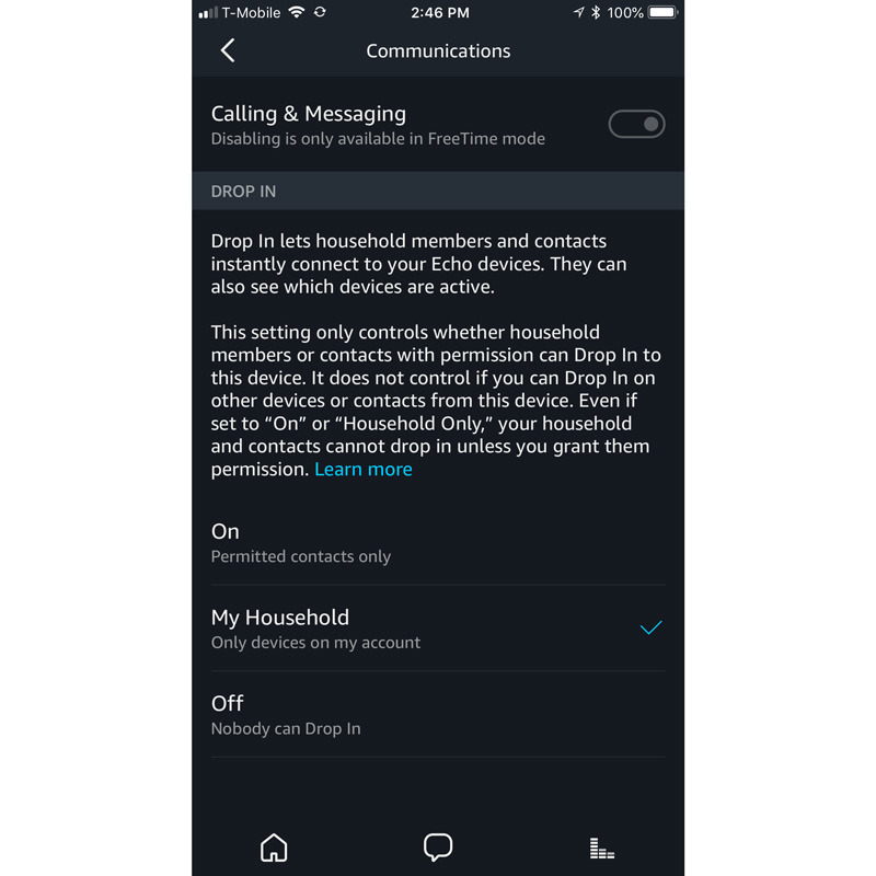 Amazon  Aplicación Alexa en iPhone