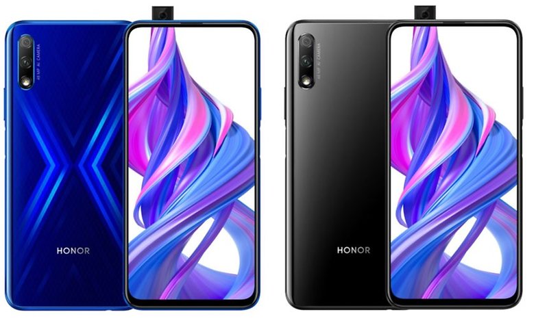 honor 9x pro smartphone lado a lado azul negro 1 840 x 504