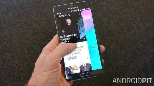 AndroidPIT Galaxy Note 4  Avance de Flipboard