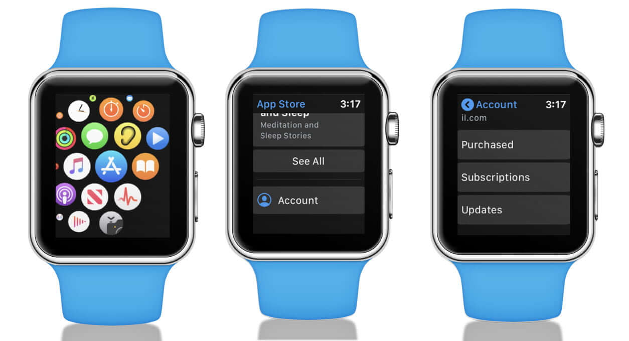 Actualizar aplicaciones directamente desde Apple Watch Tienda de aplicaciones