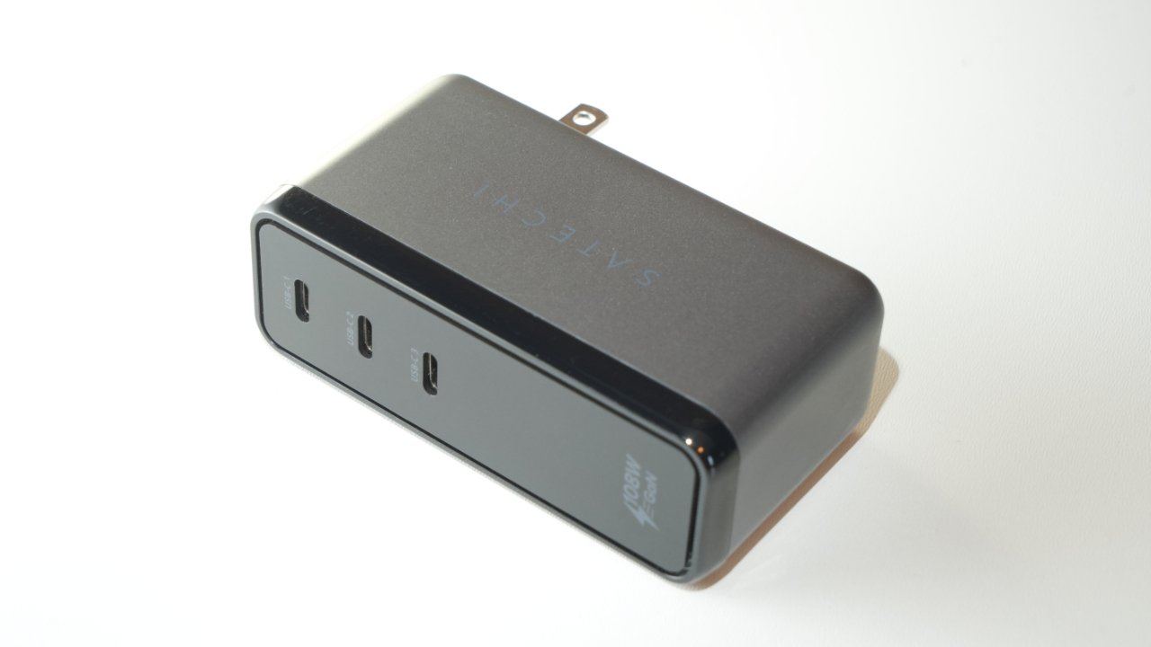 USB-C de 108 W 3-Cargador de pared de puerto