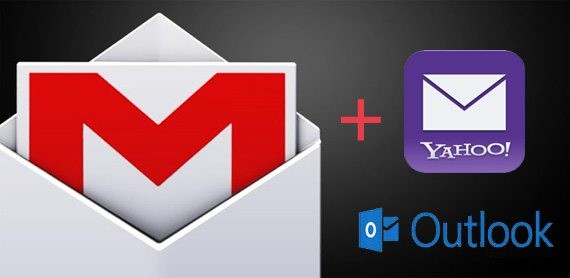 Gmail 5.0 trae soporte para yahoo y Outlook 