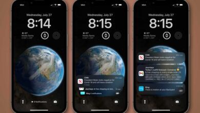 iOS 16 lock screen notifications