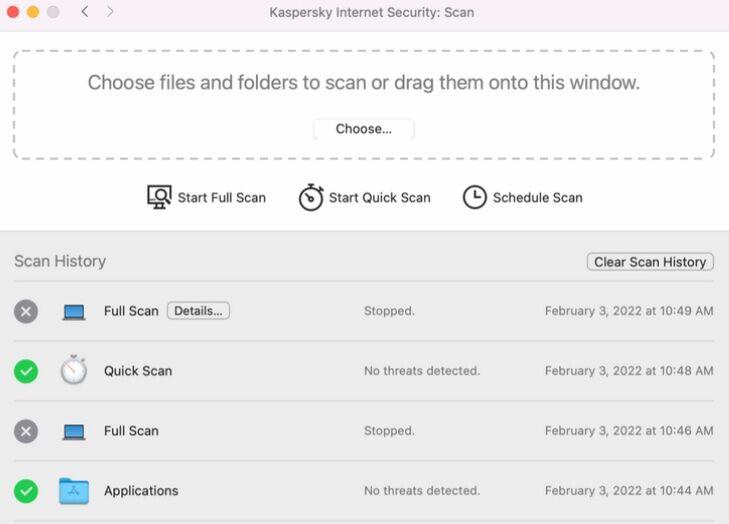 Reseña de Kaspershy total security para mac