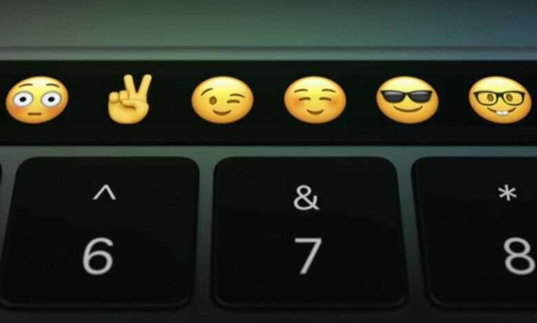 Touch Bar emoji