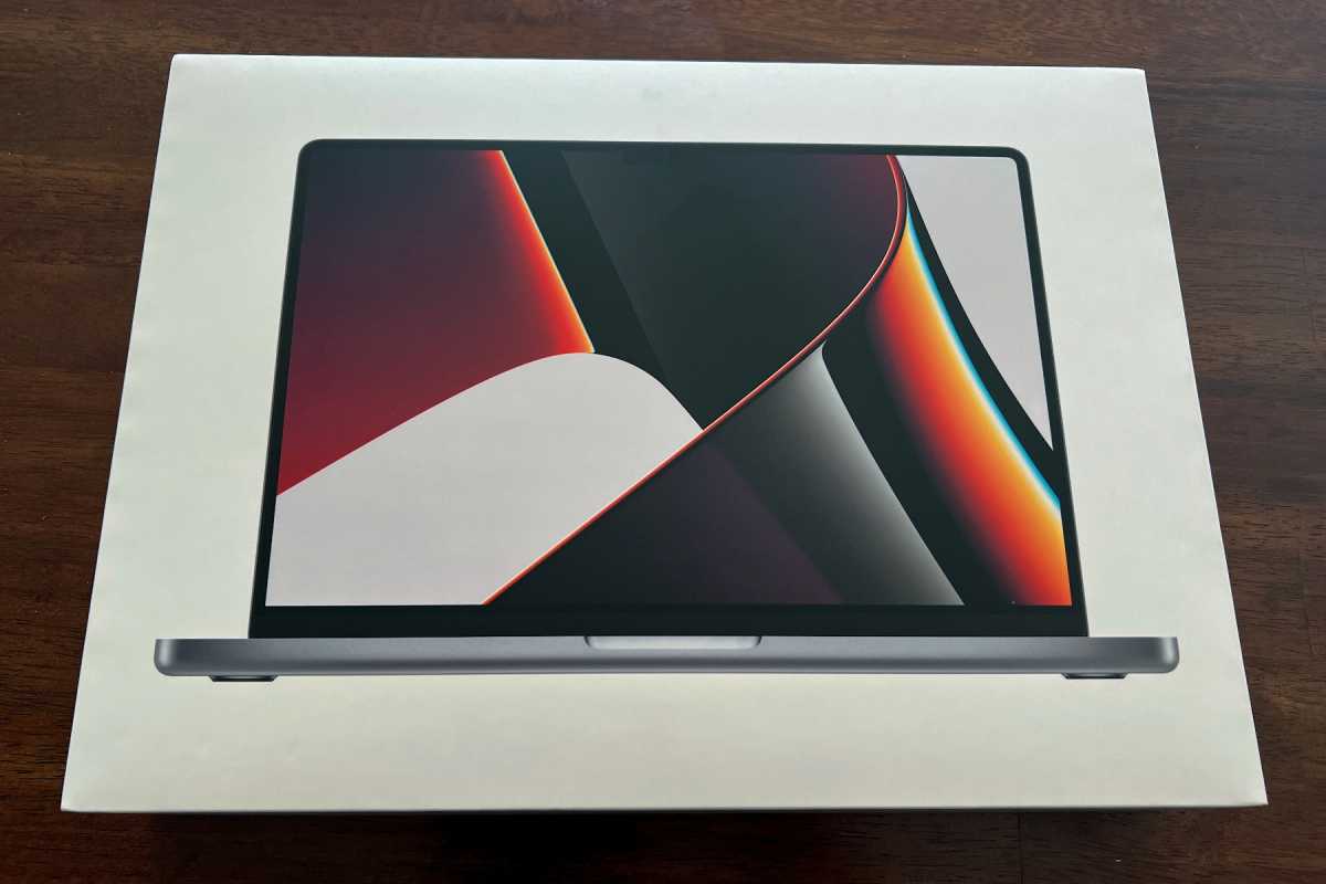 14Caja MacBook Pro 2021 de pulgadas