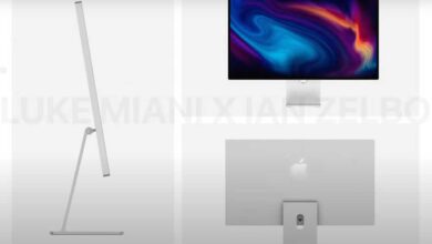 Apple standalone display renders