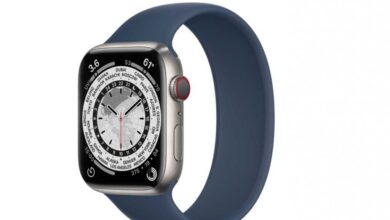 How an Apple Watch in Titanium looks