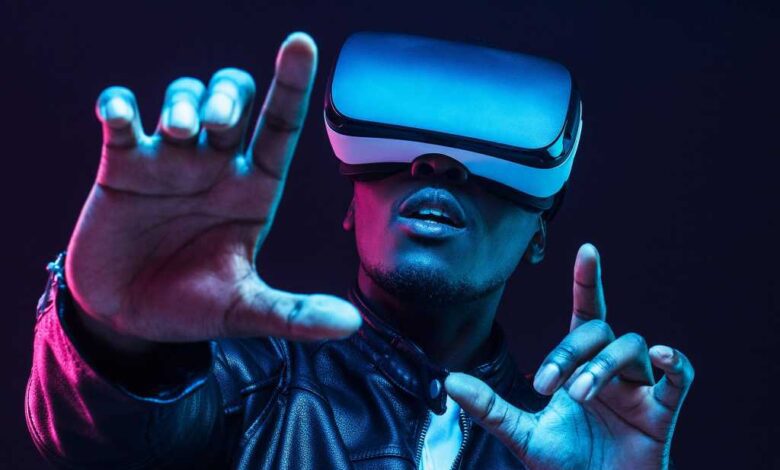 VR / virtual reality headset