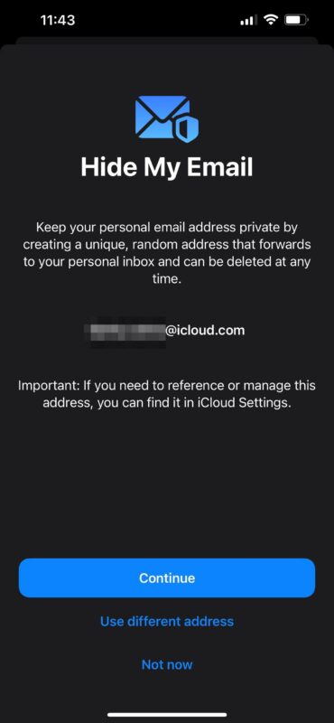 Cómo usar Ocultar mi correo electrónico para suscripciones desde iPhone