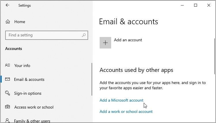 Iniciar sesión con una cuenta de Microsoft