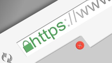 https link with green verification lock