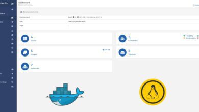 docker images in portainer on linux