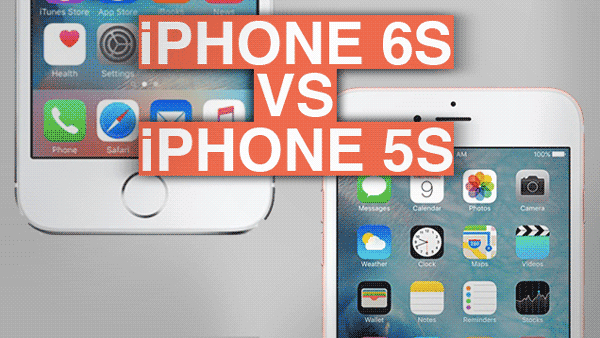 iPhone 5s vs iPhone 6s