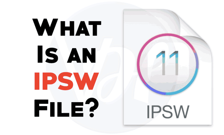 What Is an IPSW File?