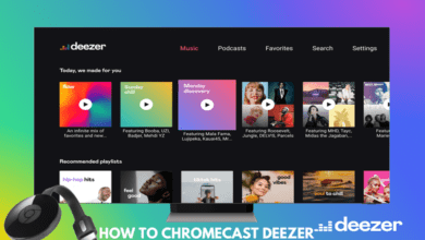 Chromecast Deezer
