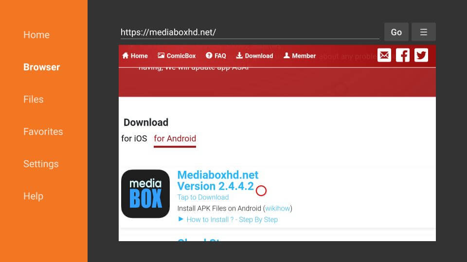 MediaBox HD en Firestick